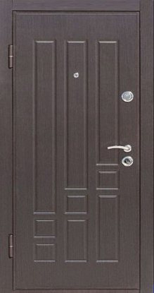 Железная дверь с отделкой панелями МДФ М-002