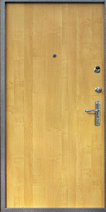Железная дверь с отделкой ламинат Л-013