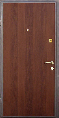 Железная дверь с отделкой ламинат Л-006