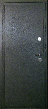 Железная дверь с отделкой порошковое напыление П-005