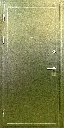 Железная дверь с отделкой порошковое напыление П-020