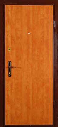 Железная дверь с отделкой ламинат Л-002